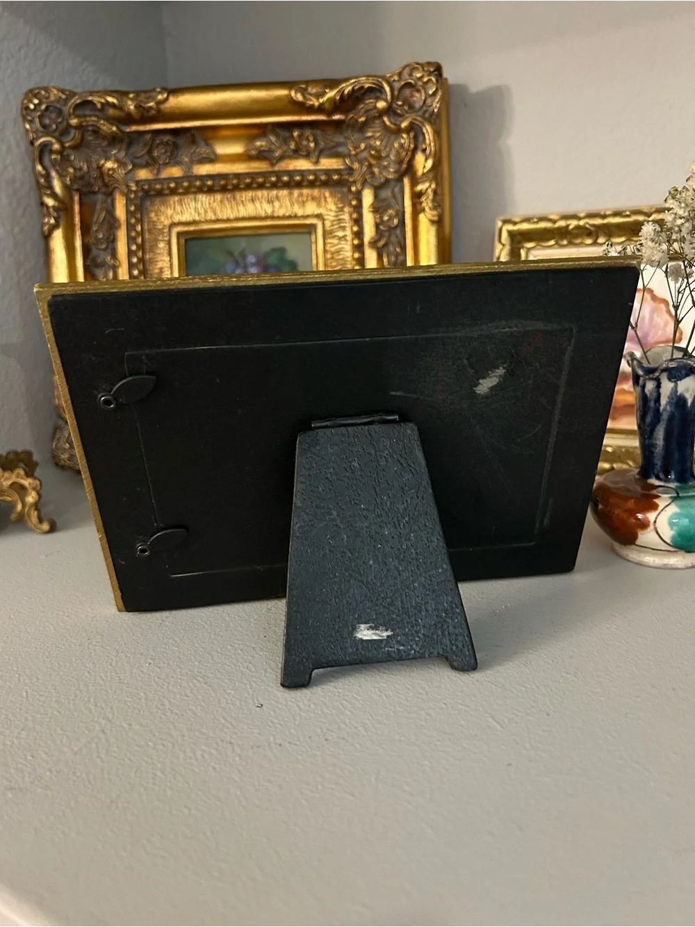 Ornate Double Photo frame Victorian style